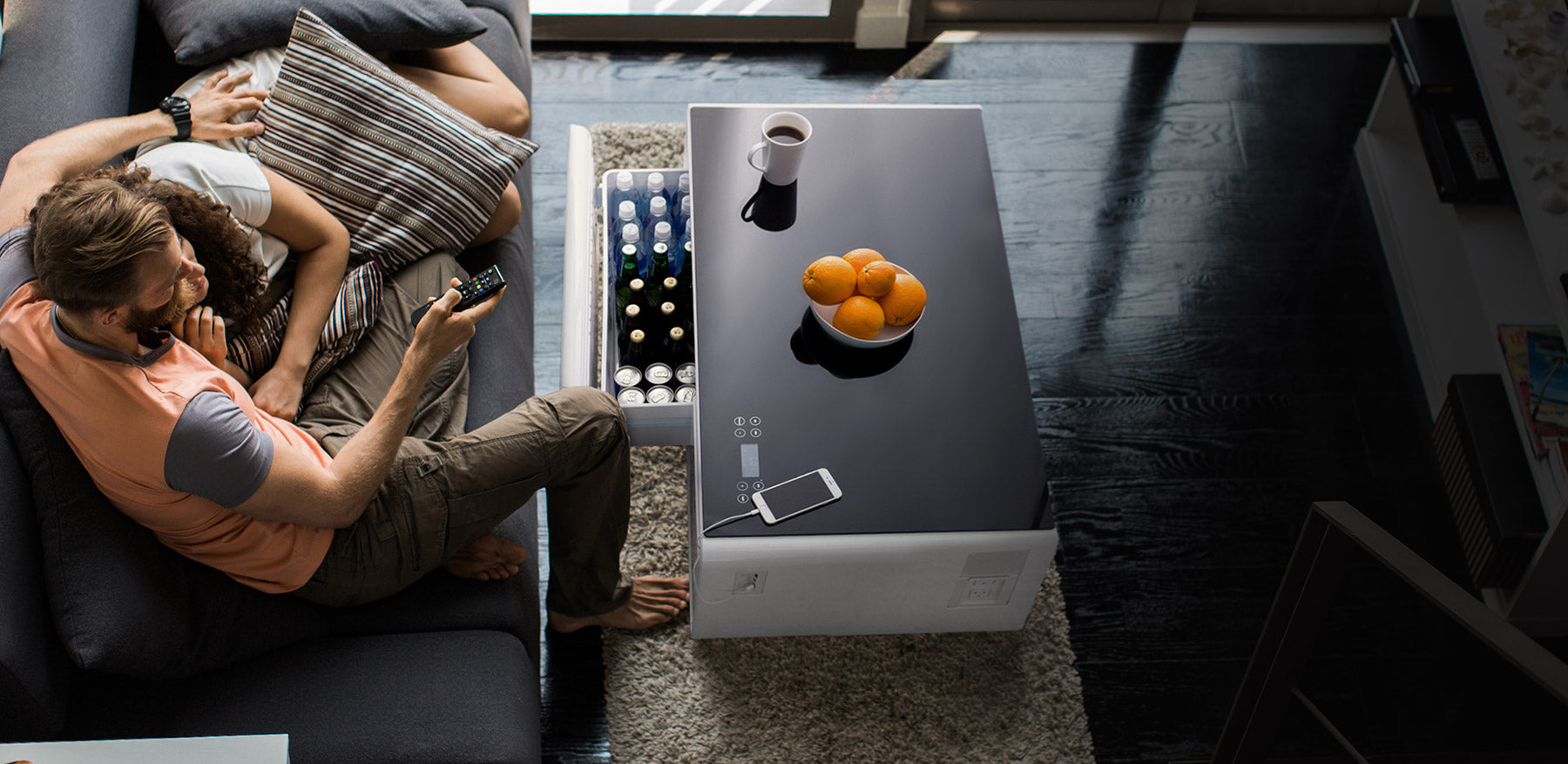 Innovation produit : SOBRO, la table basse qui intègre un frigo