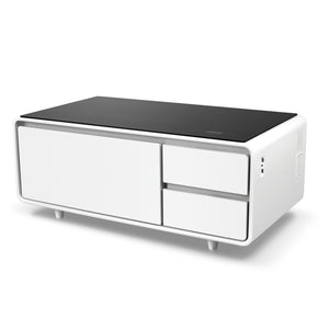 Smart Side Table/Night Stand Keeps Drinks And Snacks Cold, Charges Devices,  Plays Music, And More - Seriously Cool Products